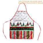 Christmas Decorations for Home 1Pcs Santa Claus Christmas Apron Xmas Decor 2020 New Year Christmas Gift 50cm X 70cm