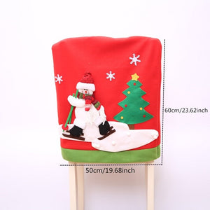 Christmas chair cover