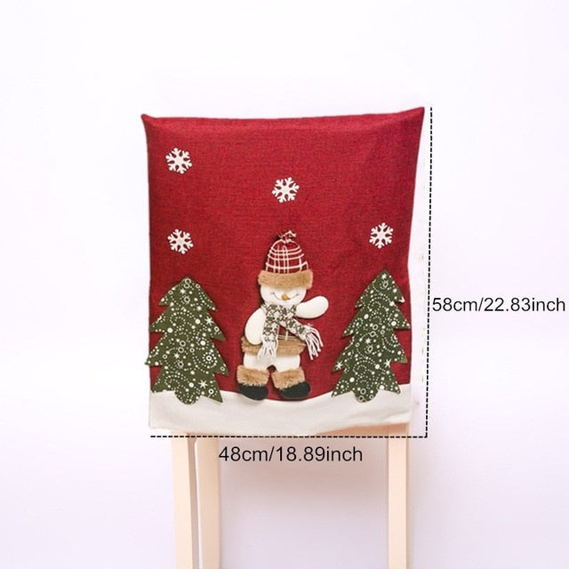 Christmas chair cover