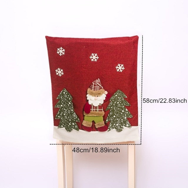 Christmas chair cover