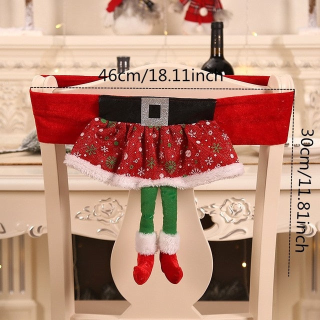 Christmas chair cover