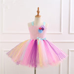 Unicorn Party Dress Kids Dresses For Girls Elsa Costume Halloween Dress Children Girls Princess Dress Baby Christmas Clothes