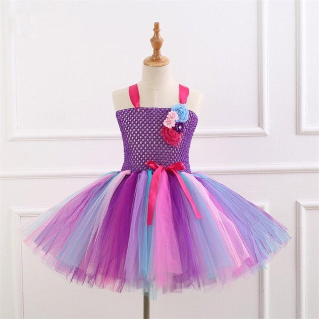 Unicorn Party Dress Kids Dresses For Girls Elsa Costume Halloween Dress Children Girls Princess Dress Baby Christmas Clothes