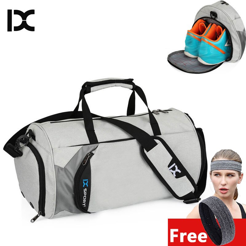 Men Gym Bags For Training Bag Tas Fitness Travel Sac De Sport Outdoor Sports Swim Women Dry Wet Gymtas Yoga Women 2019 XA103WA