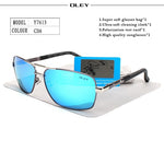 OLEY Brand Polarized Sunglasses Men New Fashion Eyes Protect Sun Glasses With Accessories Unisex driving goggles oculos de sol