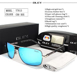 OLEY Brand Polarized Sunglasses Men New Fashion Eyes Protect Sun Glasses With Accessories Unisex driving goggles oculos de sol