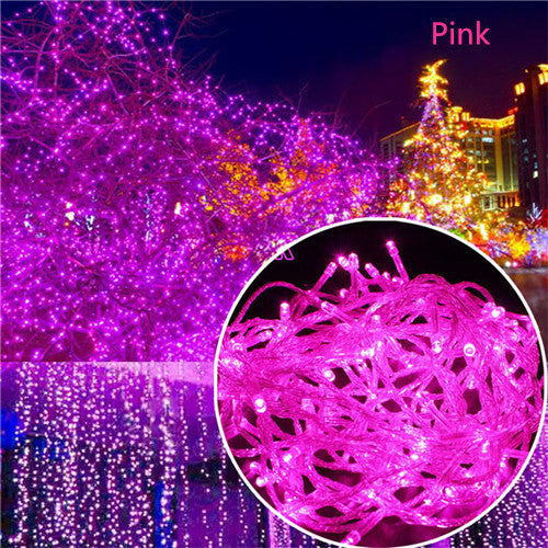 10M 5M 100Led 40Led String Garland Christmas Tree Fairy Light Luce Waterproof Home Garden Party Outdoor Holiday Decoration