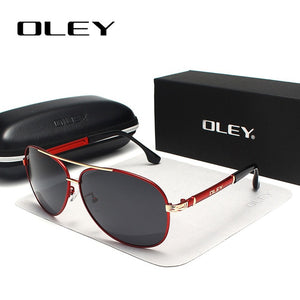 OLEY Brand Sunglasses Men Polarized Fashion Classic Pilot Sun Glasses Fishing Driving Goggles Shades For Men/Wome Y7005