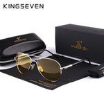 Men's Polarized Night Driving Sunglasses Men Brand Designer Yellow Lens Night Vision Driving Glasses Goggles Reduce Glare