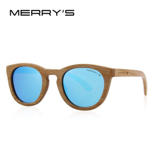 MERRYS DESIGN HAND MADE Wooden Sunglasses Men/Women Retro Polarized Sun Glasses 100% UV Protection S5268