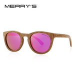 MERRYS DESIGN HAND MADE Wooden Sunglasses Men/Women Retro Polarized Sun Glasses 100% UV Protection S5268