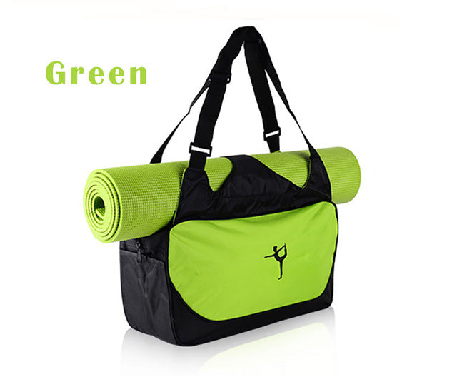 Quality Multifunctional Waterproof Yoga Bag for Gym Mat Nylon Backpack Shoulder Carriers Yoga Pilates Mat Bag no Yoga Mat