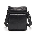 WESTAL Messenger Bag Men's Shoulder Genuine Leather bags Flap Small male man Crossbody bags for men natural Leather bag M701