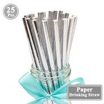 25Pcs Paper Drinking Straws Wedding Hen Party DIY Table Decoration Birthday Kids Its a Boy Girl Baby Shower Adult Supplies