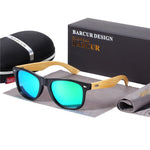 Wooden Polarized Bamboo Sunglasses Men Women