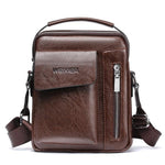 Men bag 2019 new fashion england style crossbody leather messenger bag men vintage casual shoulder men bags zipper man handbags